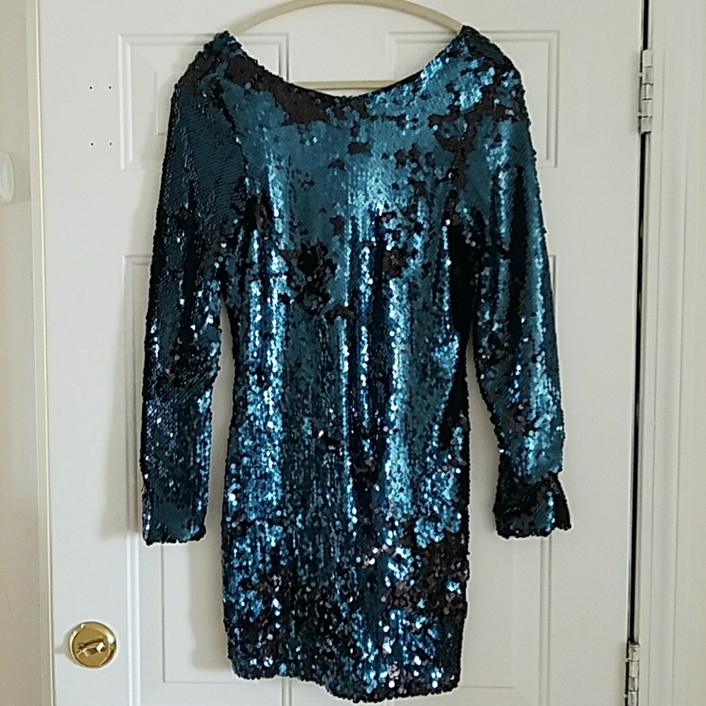 Zara Collection Sequin Cocktail dress